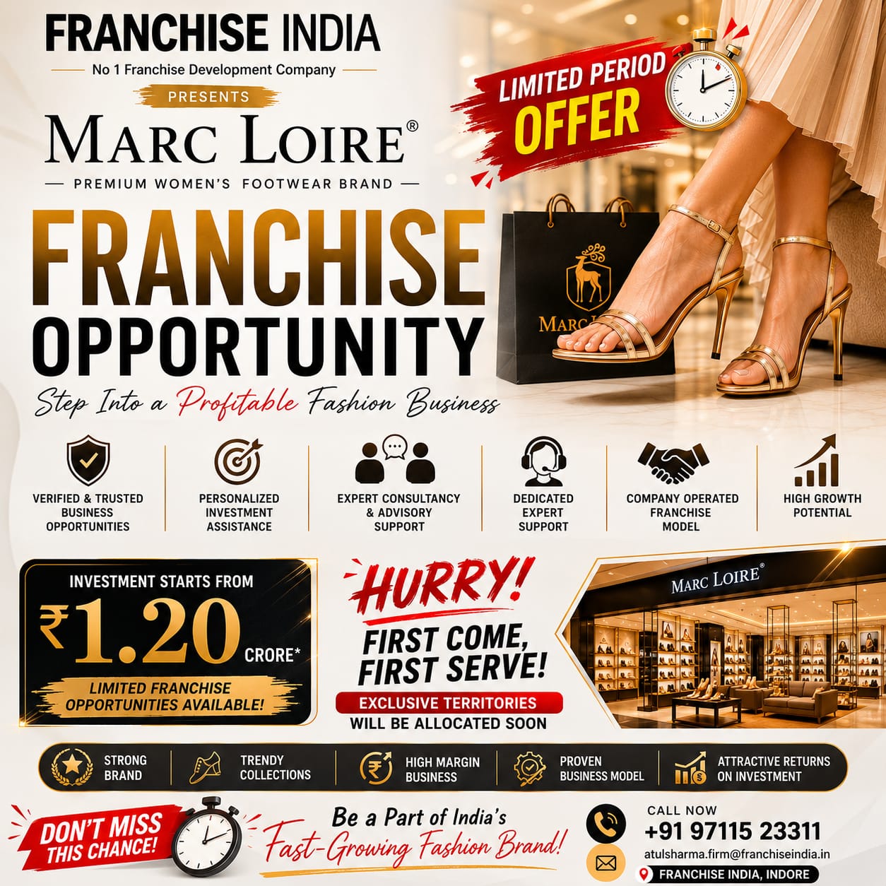 Franchise India Indore office interior